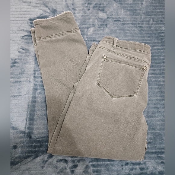 J. Jill Denim - J.jill denim gray jeans tall authentic cropped fit!